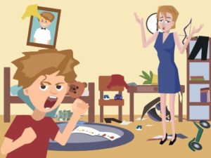 teens, kids, cleaning, argument, decluttering, punishment, wellspring energyworks